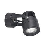 Utomhusstrålare 5119, svart, Ø 7 cm, metall, IP54, GU10