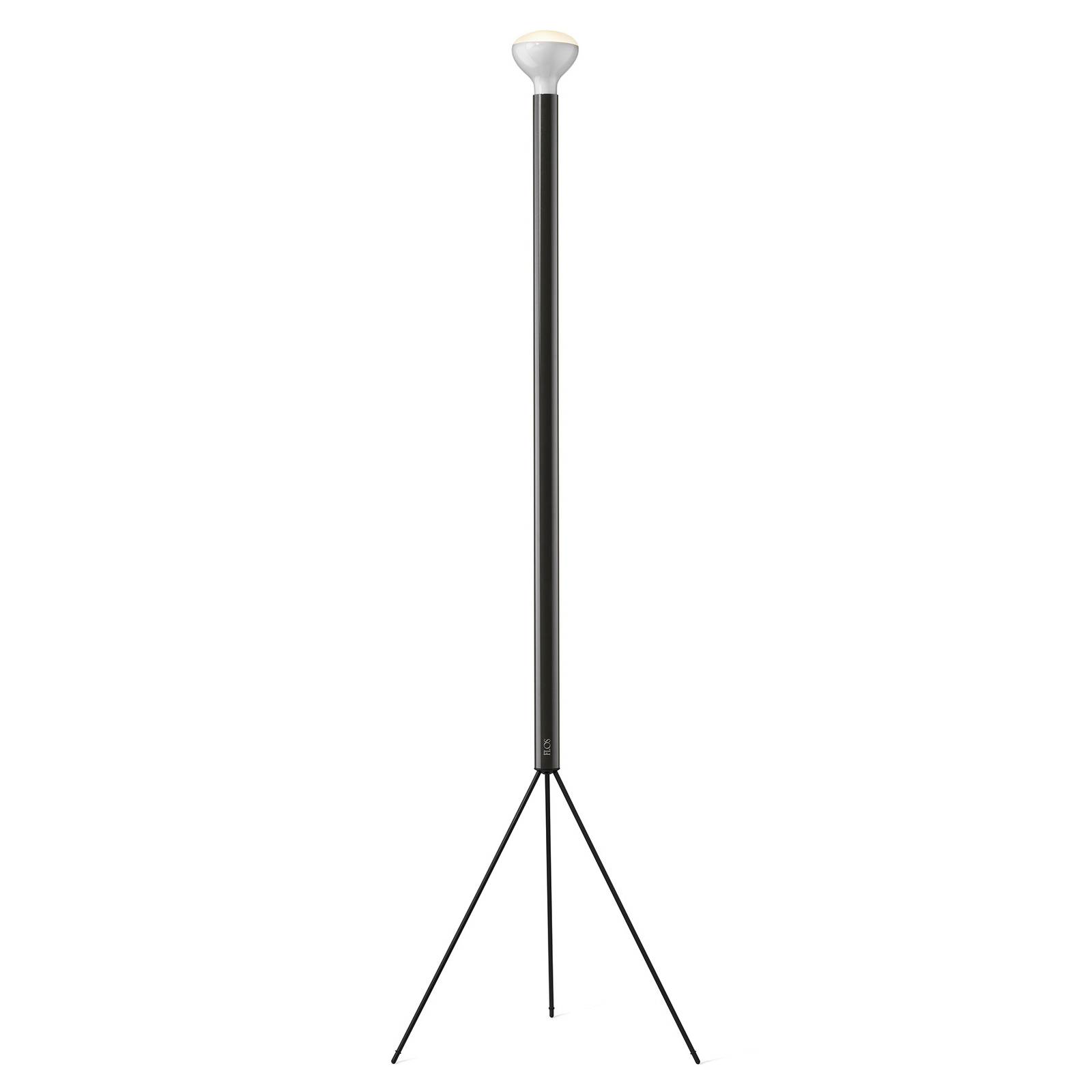 FLOS Stehleuchte Luminator, anthrazit, Höhe 189 cm, Metall