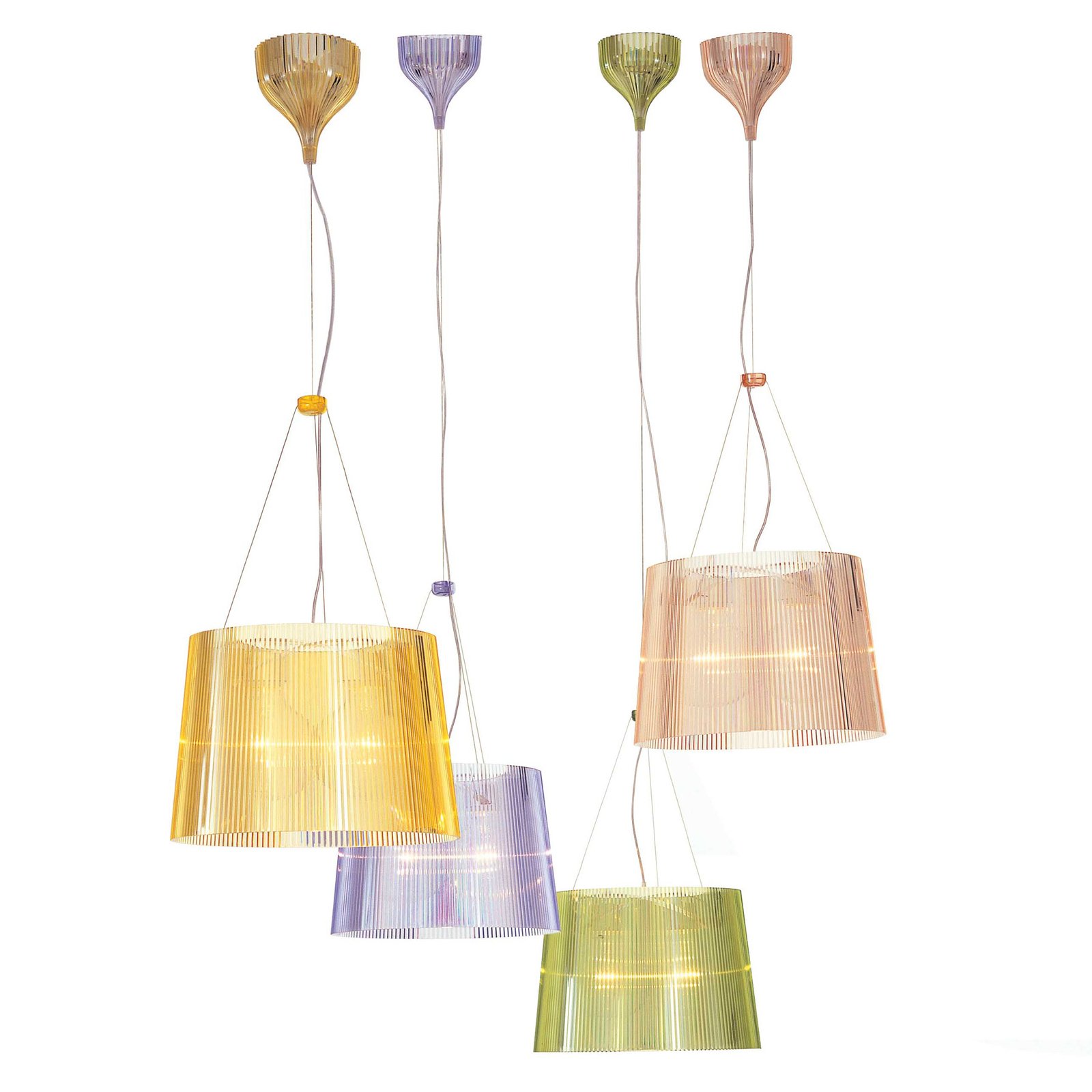 Ge' Pendelleuchte Rose - Kartell