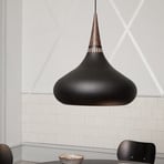 FRITZ HANSEN Péndulo Orient P3 negro/rosa Ø 50cm