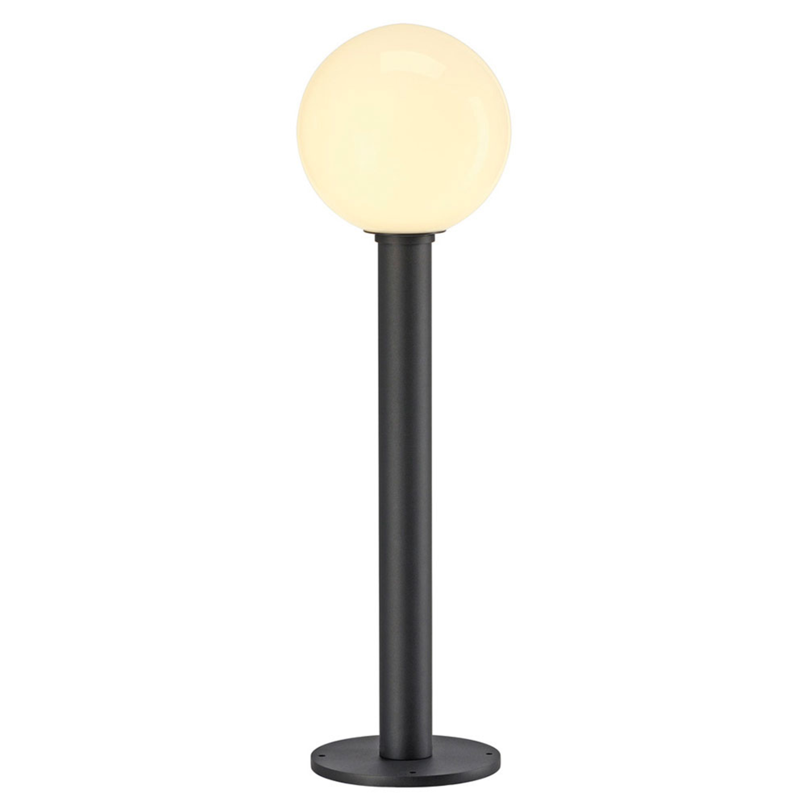 SLV Gloo Pure 70 path light, height cm, aluminium, glass, E27, 23 W, energy efficiency: A++, H: 70 cm