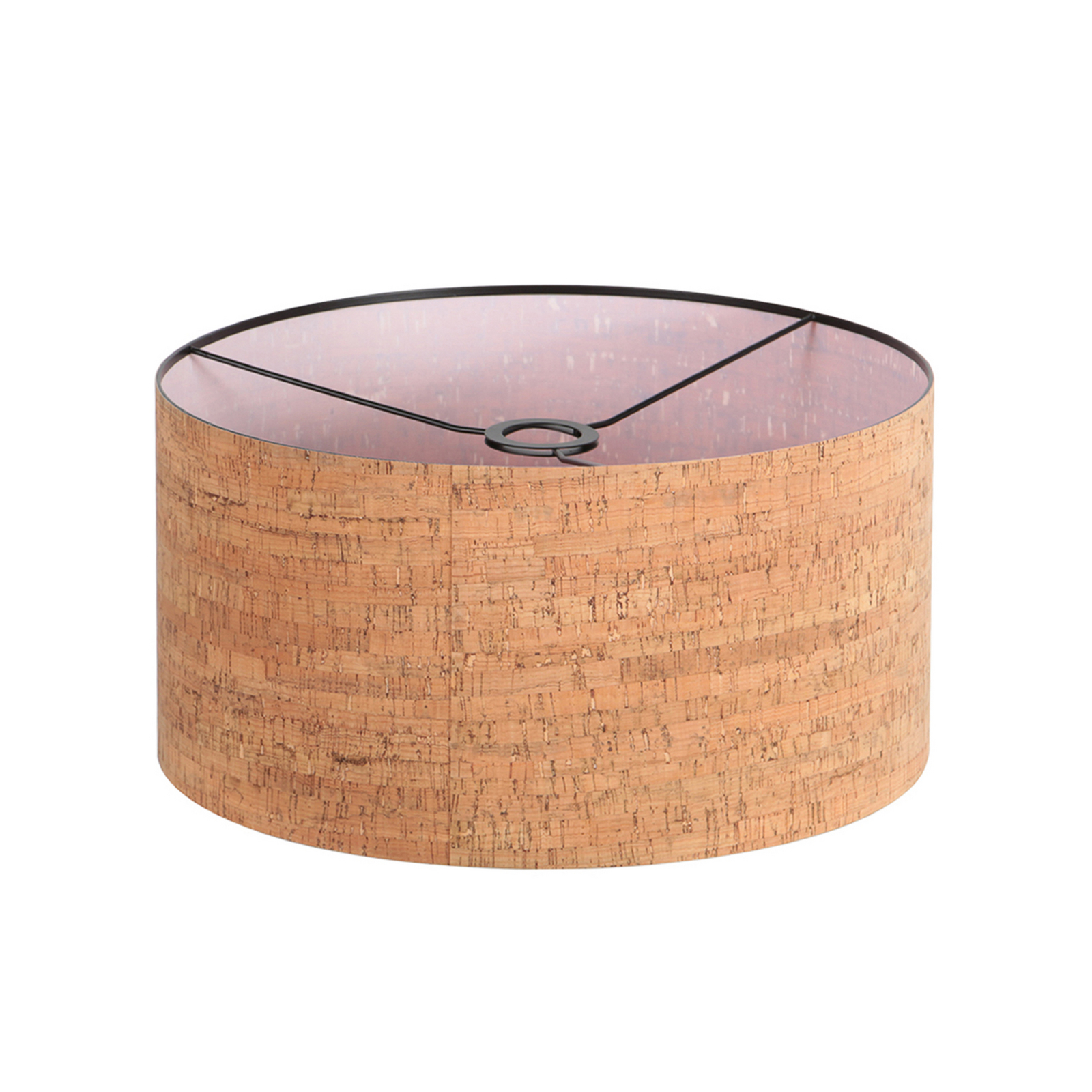 Vloerlamp Prestige Chic zwart/bruin, hoogte 250 cm, kurk