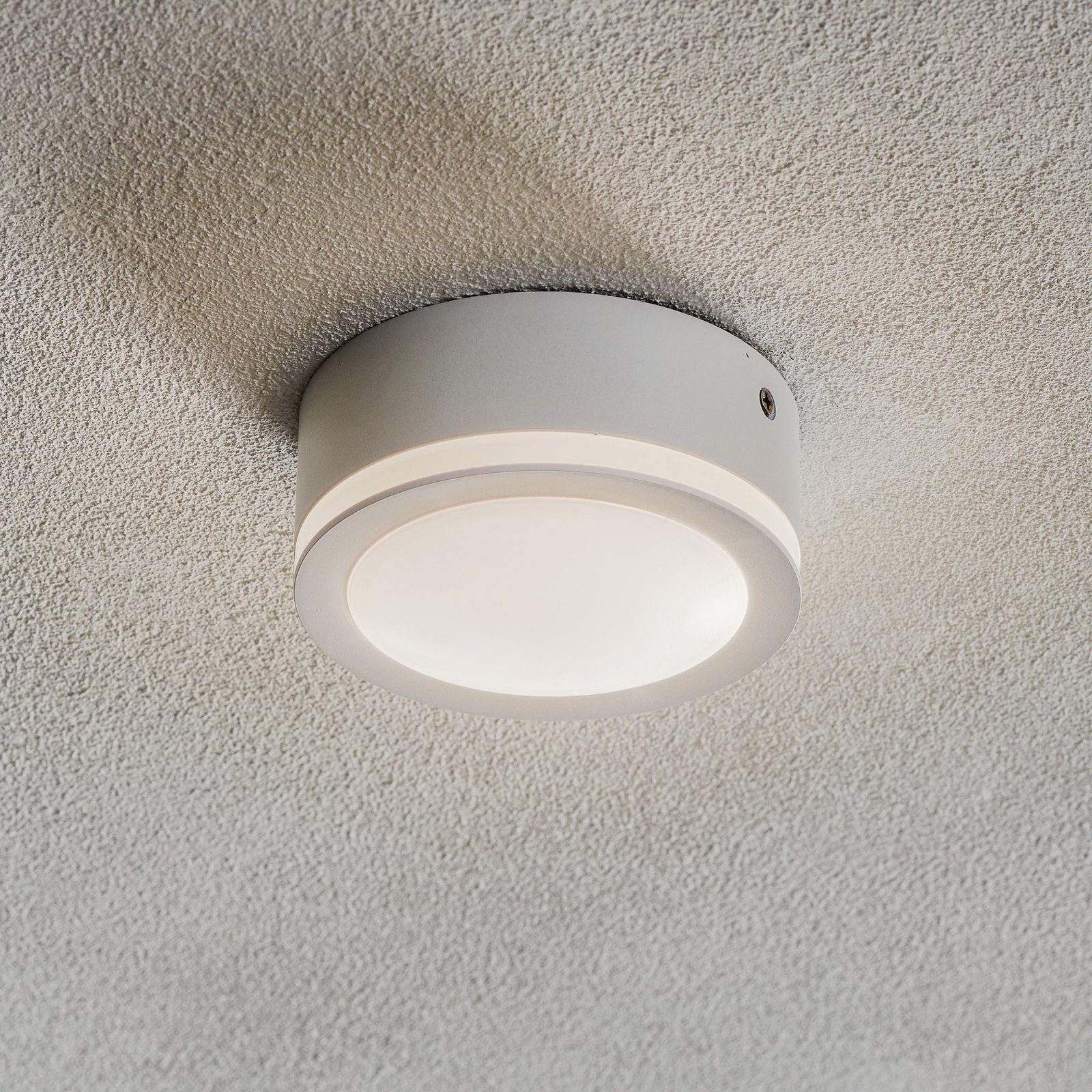 Round Biala LED surface-mounted spotlight, 10 cm Ø