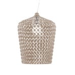 Kartell Kabuki pendant light, dove grey, Ø 50 cm