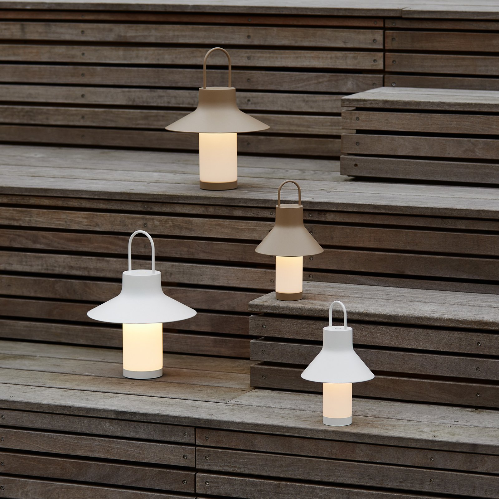 Shadow Portable Bordslampa S Grey Beige - Loom Design