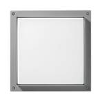 Bliz Square 40 wall lamp 3,000 K grey dimmable