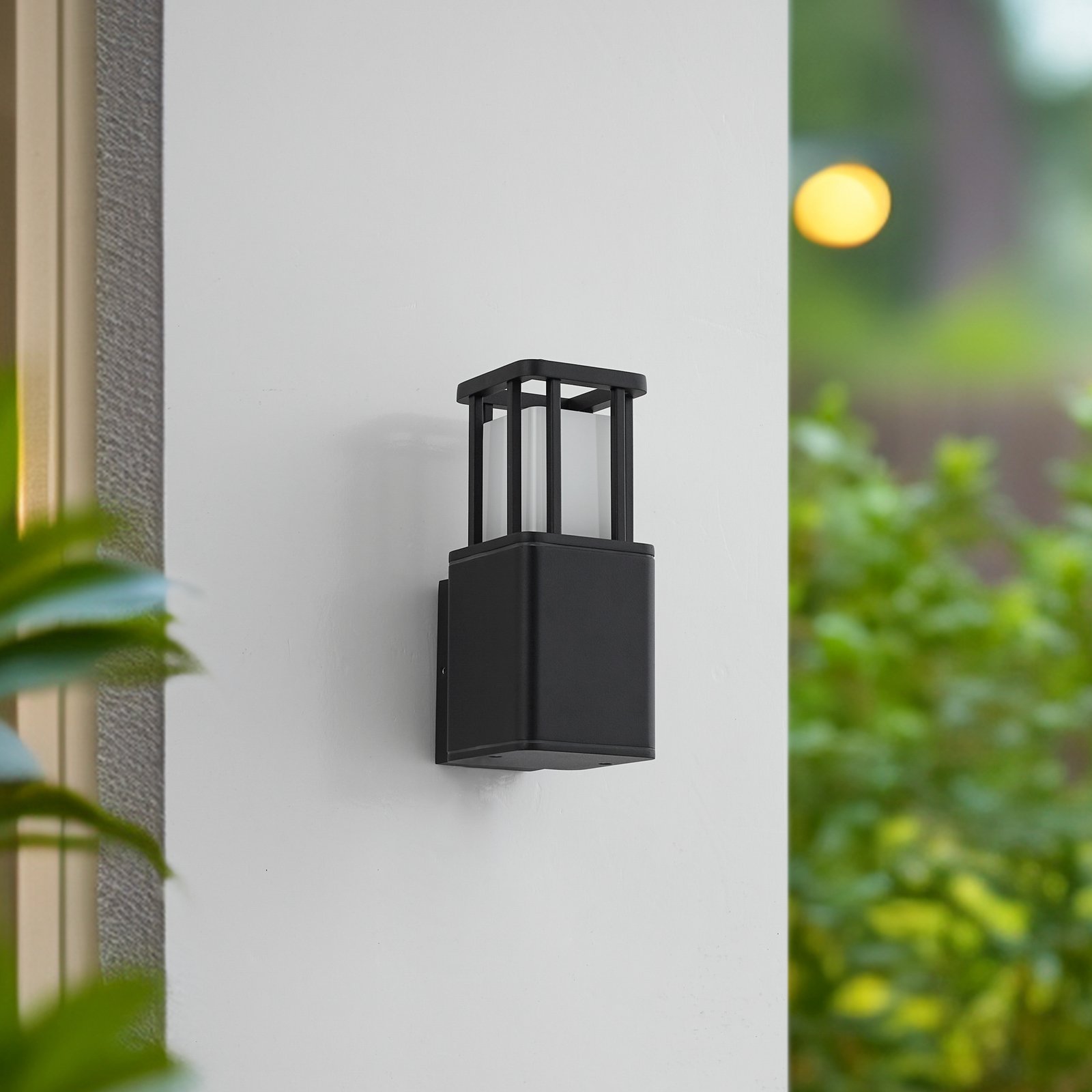 Dakil LED Utendørs Vegglampe Svart - Lucande