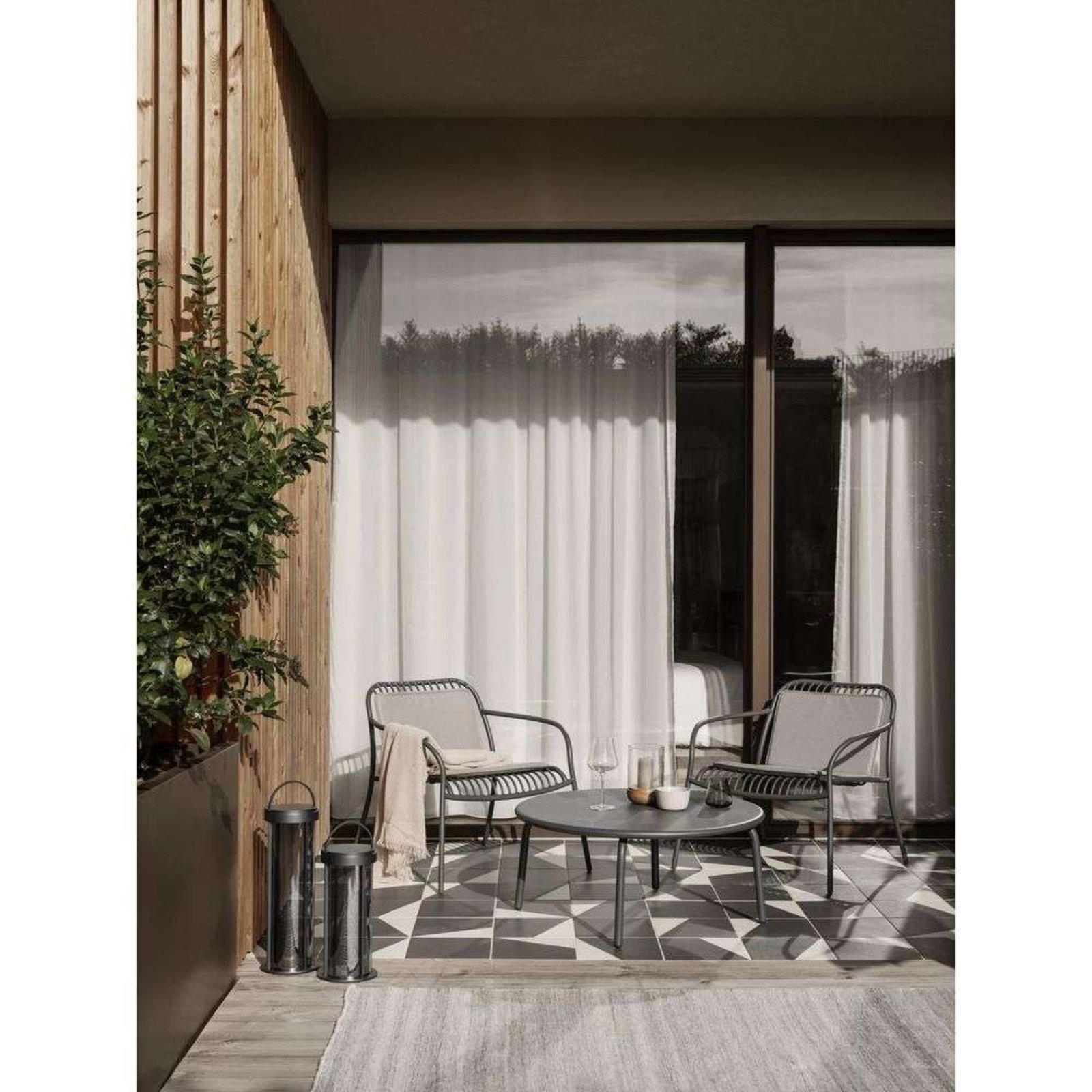 Kiwa Outdoor Covor M Cloud Melange - Blomus