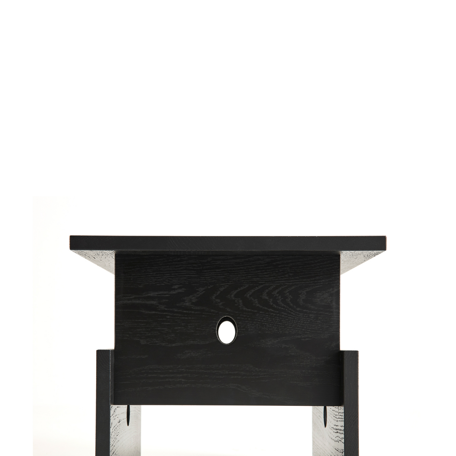 Wood Box sidobord, svart, ek, höjd 35 cm - HAY Wood Box sidobord, svart, ek, höjd 35 cm - HAY