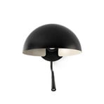 Dominica wall lamp, LED reading lamp, matt black, steel