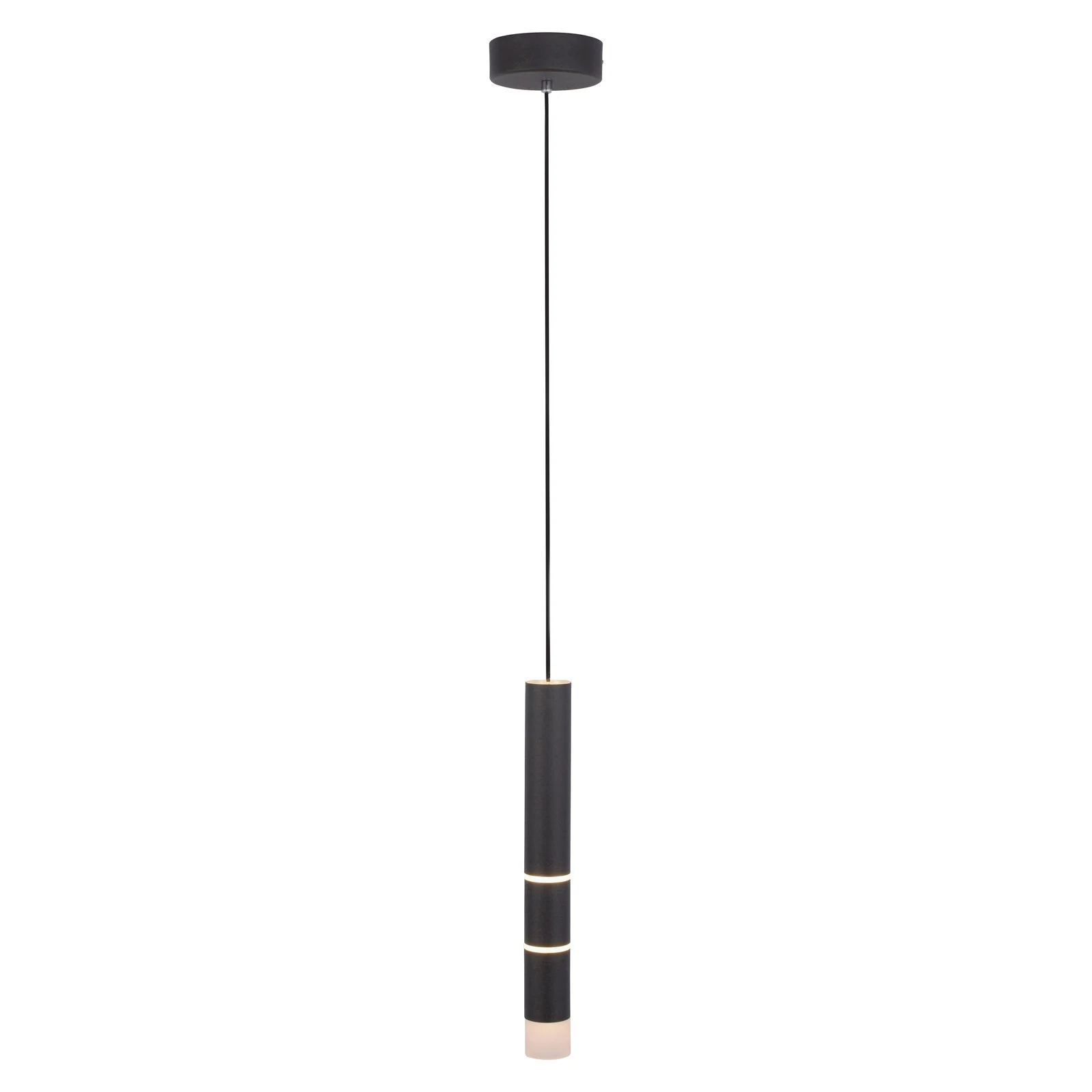 PURE Vega LED lógó világítás, hengeres, fekete