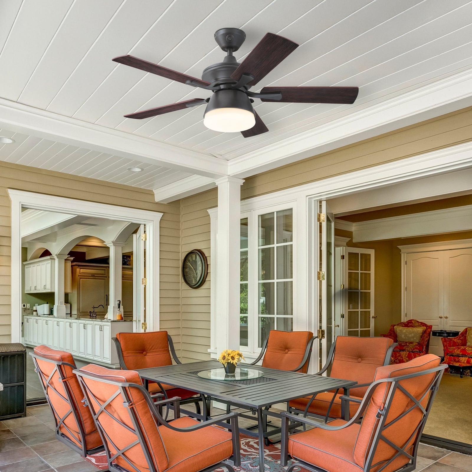7316240 Deckenventilator Licht, walnuss leise - Westinghouse