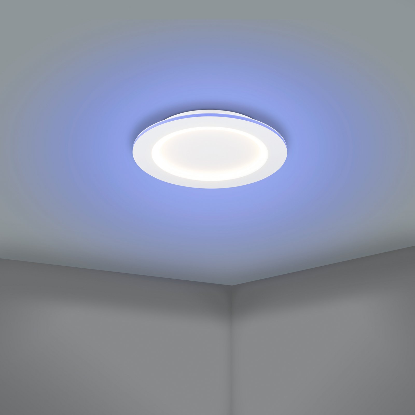 EGLO connect LED mennyezeti lámpa Padrogiano-Z, Ø 45 cm, fehér