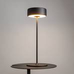 Maytoni lampe de table LED rechargeable AI Collaboration, aluminium, noir