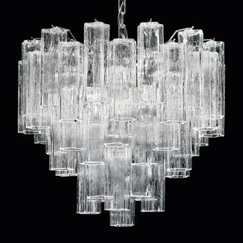 Tronchi - hængelampe af klart Murano-glas