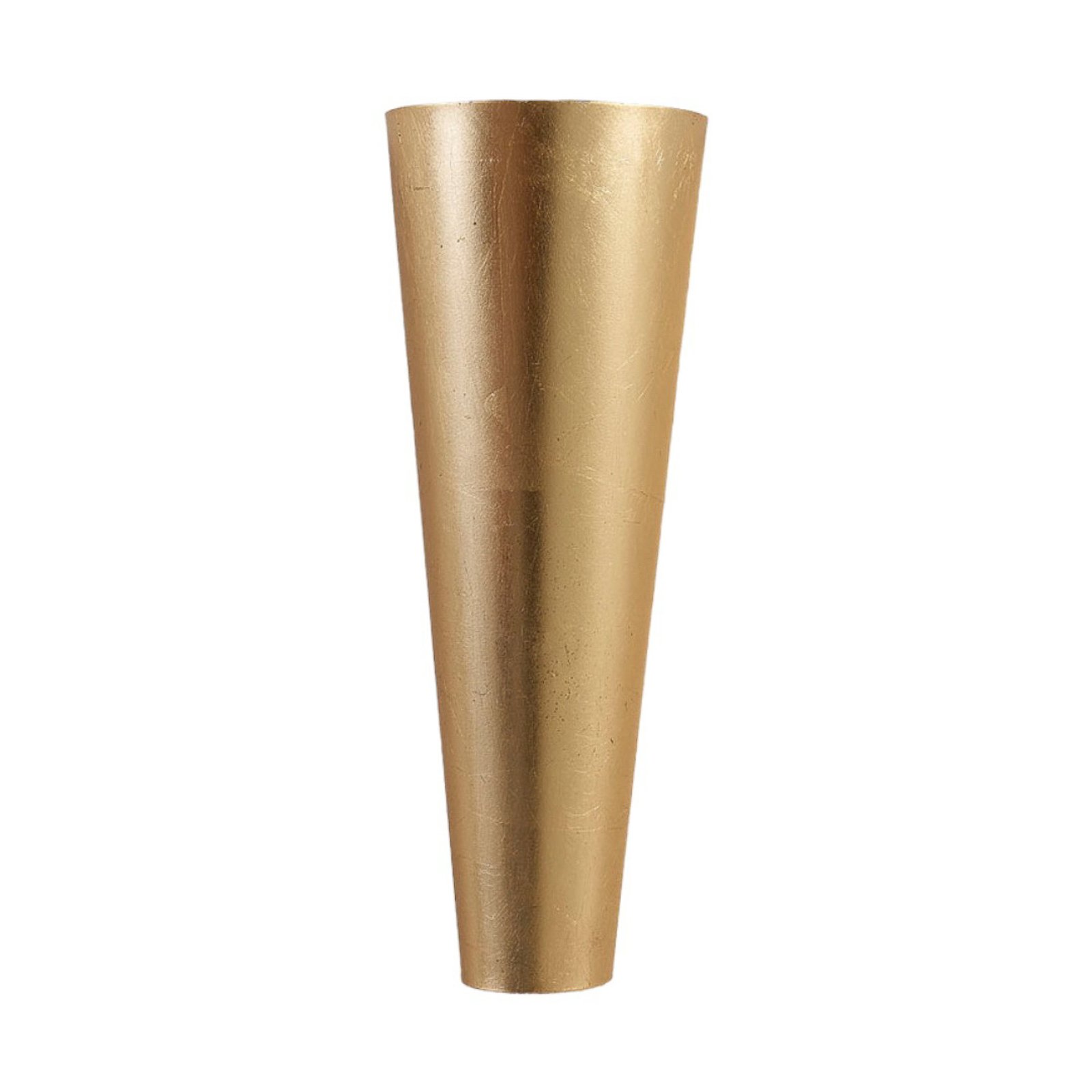 Perfect gevormde wandlamp Conan in goud