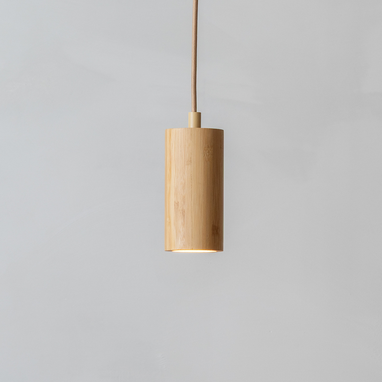 GOOD & MOJO Lampă suspendată Java naturală bambus GU10 - Hol - Scandinavă - natură - Bamboo