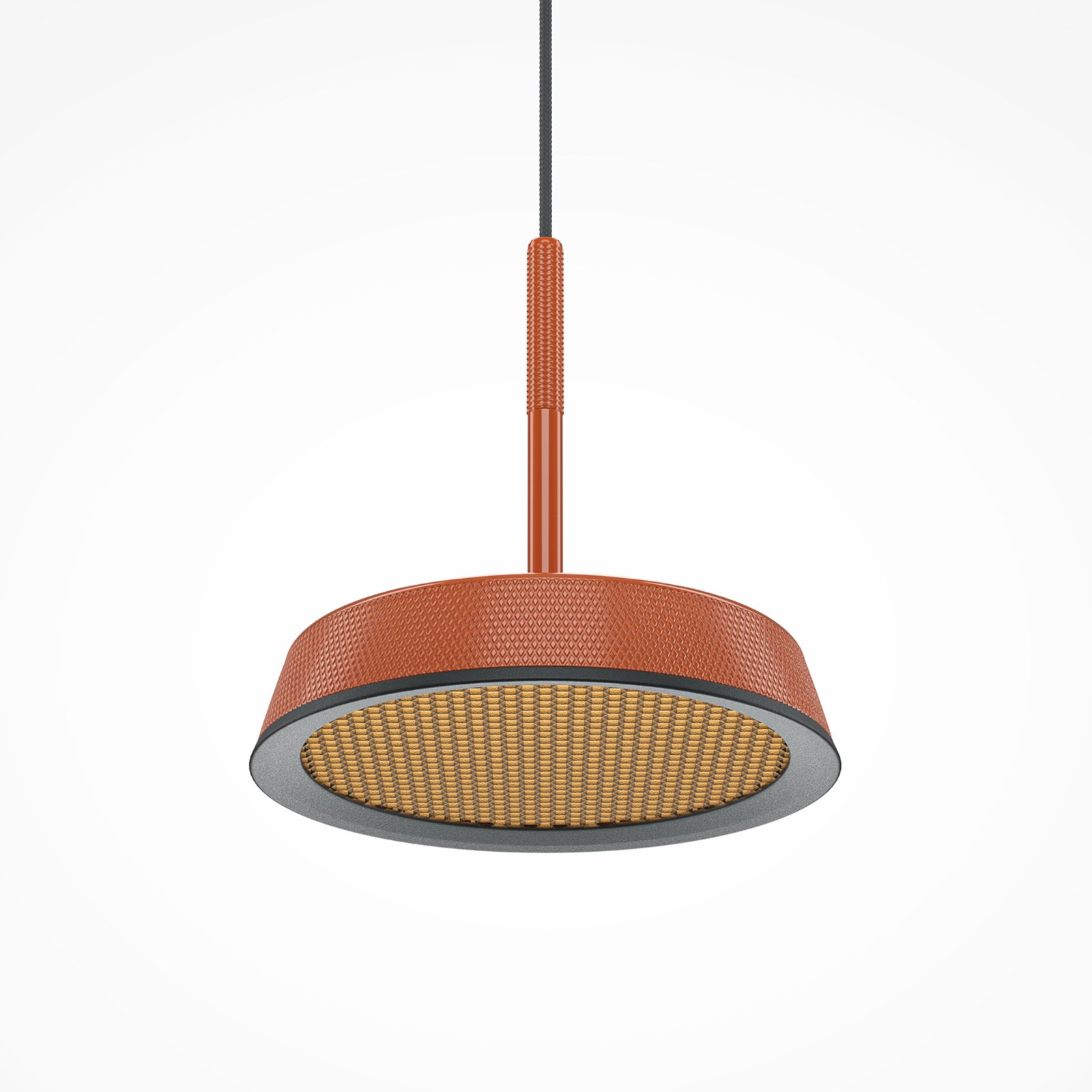 Maytoni LED rippvalgusti El, Ø 15,3 cm, oranž, alumiinium