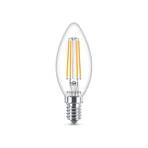 Philips Classic LED bulb E14 B35 6.5W 2,700K clear