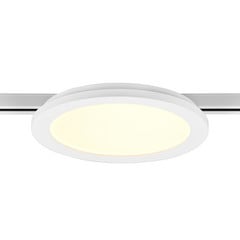 Camillus LED sínlámpa DUOline-hoz, fehér, Ø 26 cm