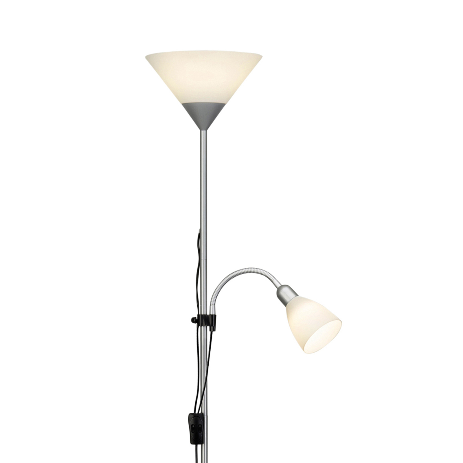 Lampadaire LED Spari avec liseuse