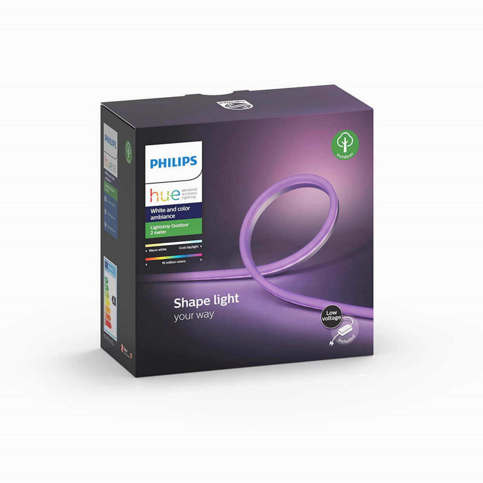 Hue Outdoor Lightstrip 2m White/Color Amb. - Philips Hue