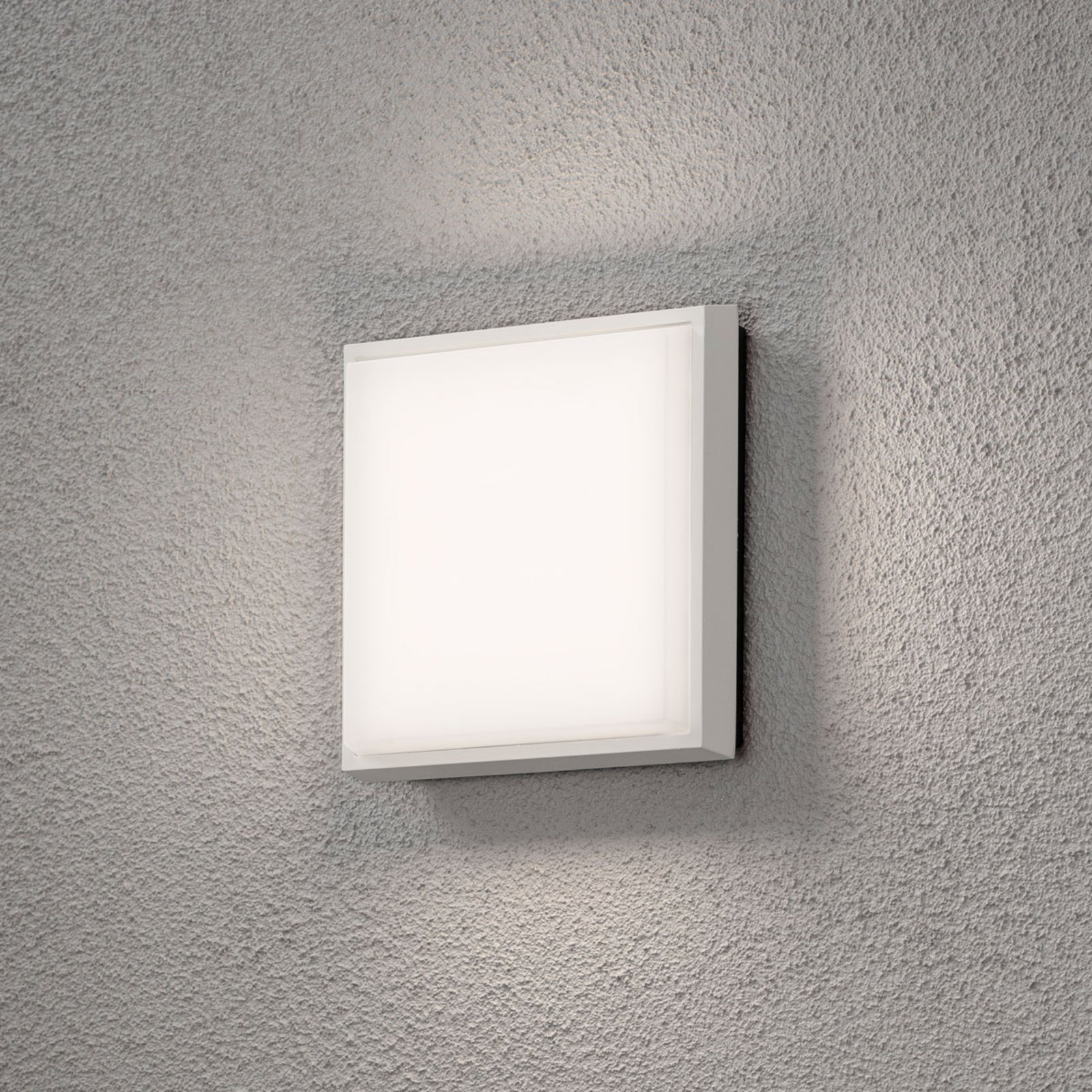Applique LED esterni Cesena, quadrata