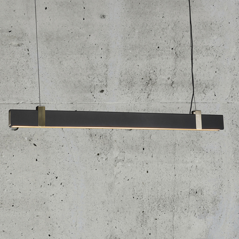 LED-Pendelleuchte Lilt schwarz