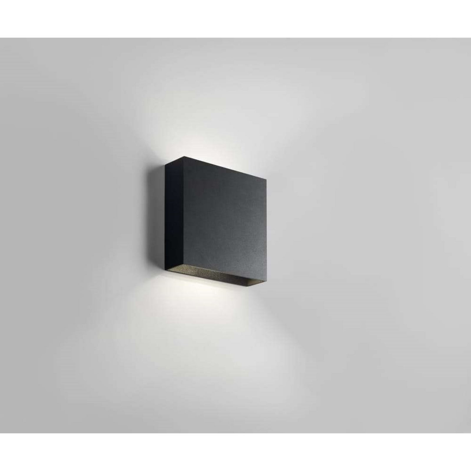 Compact W1 Wandleucte Up/Down 2700/3000K Black LIGHT-POINT - Wohnzimmer - Aluminium