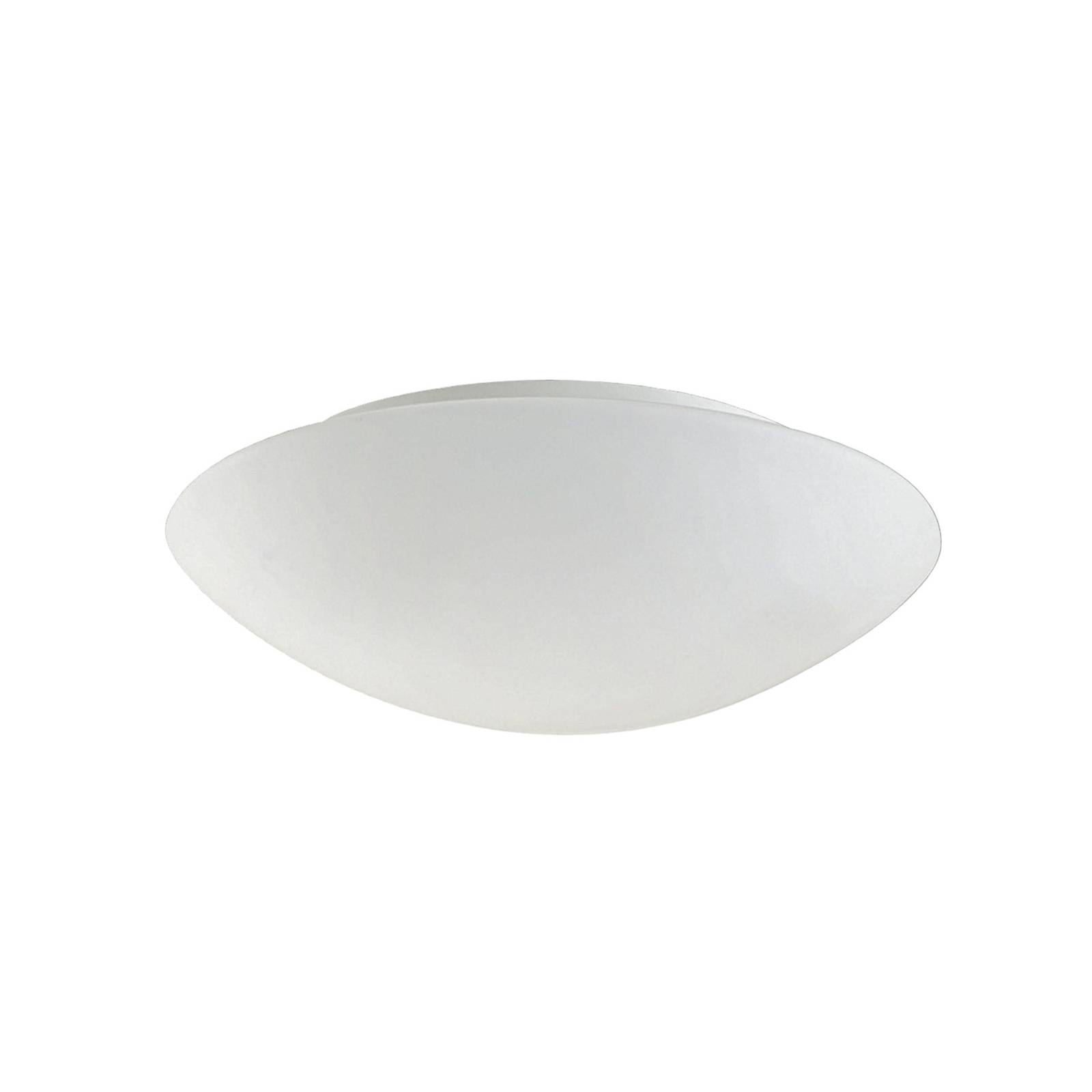 Fabas Luce Pandora Plafondlamp voor woonkamer / eettafel - wit / opaal - Glas - plafond rond - plafonnière - dimbaar