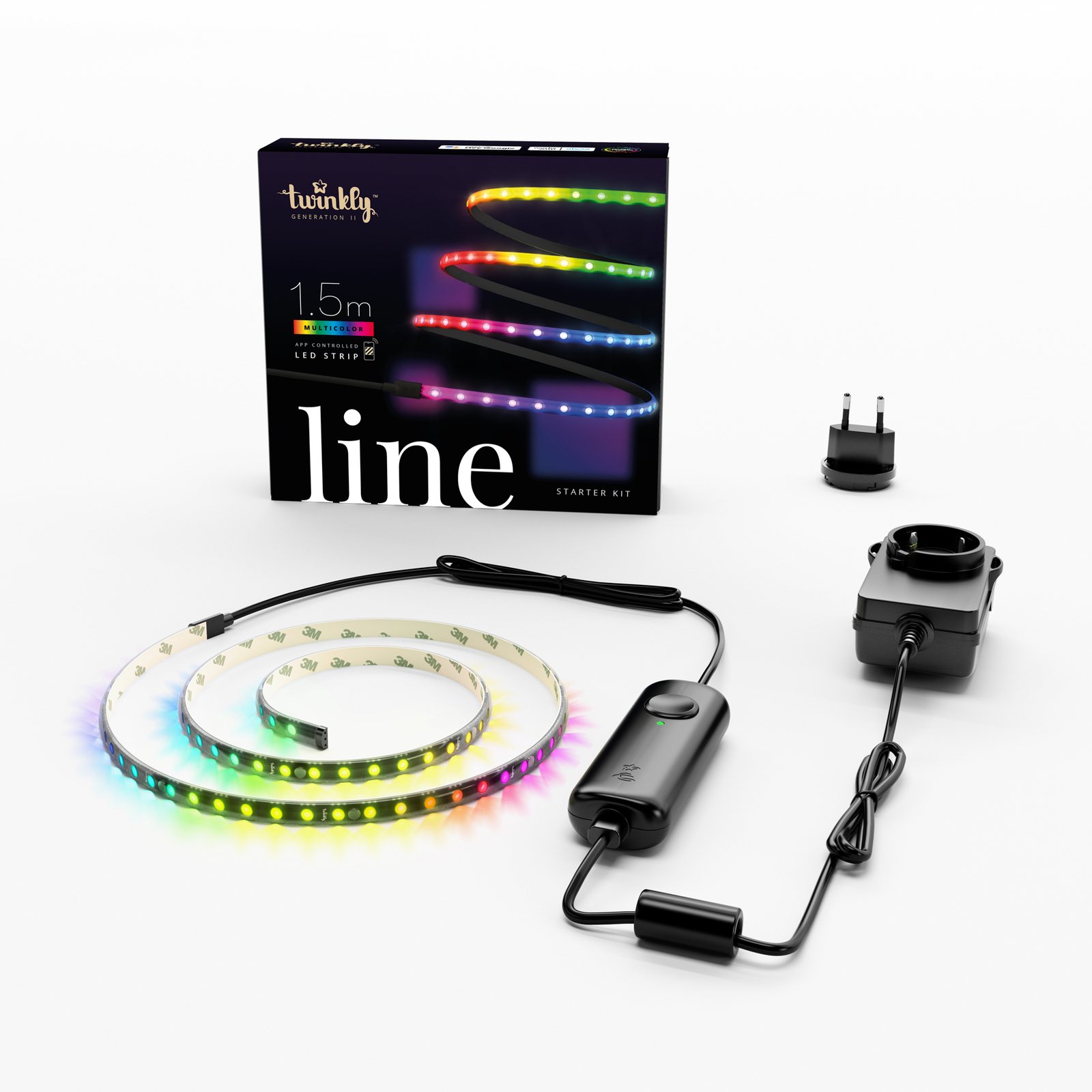 Twinkly Light linija LED-Strip RGB 1,5 m WIFI Starter