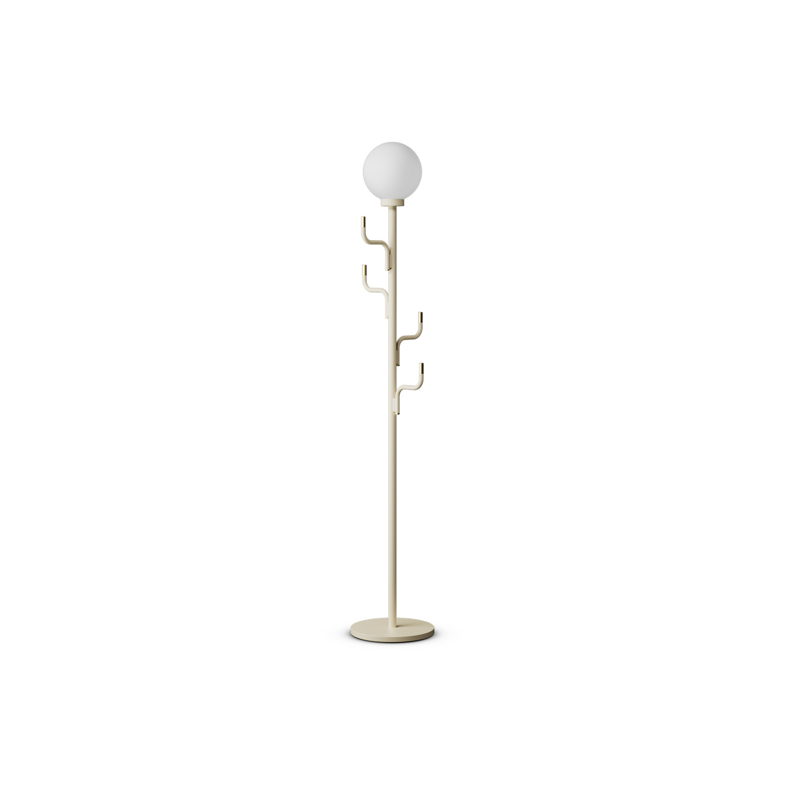 Silhouette Stand 01 gulvlampe, hvid, 185 cm - Swedish Ninja