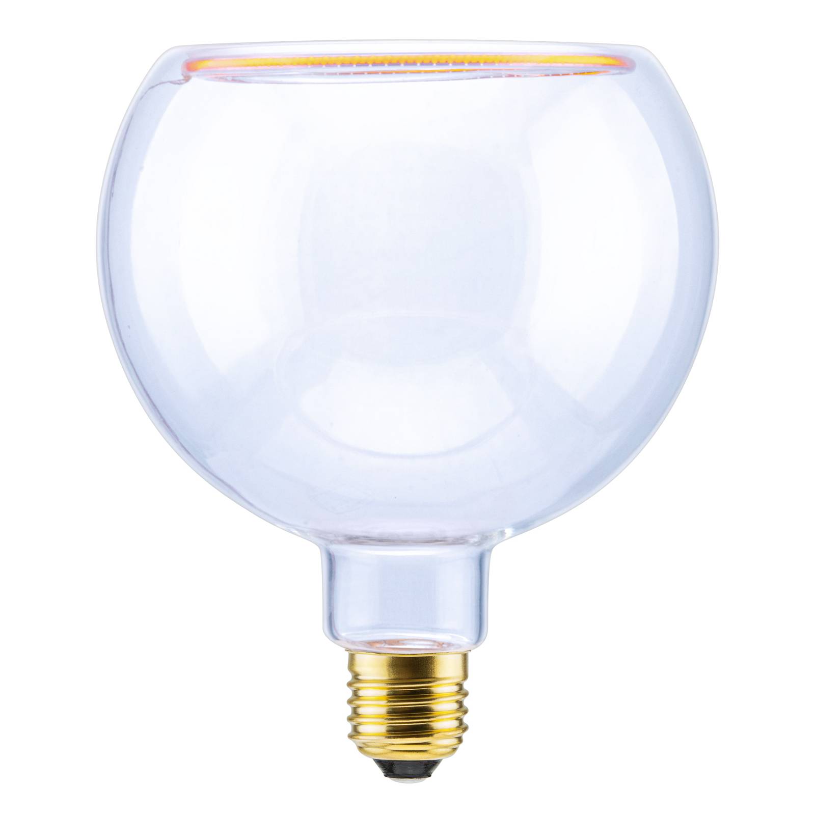 SEGULA LED globe flottant G125 E27 6 W transparent