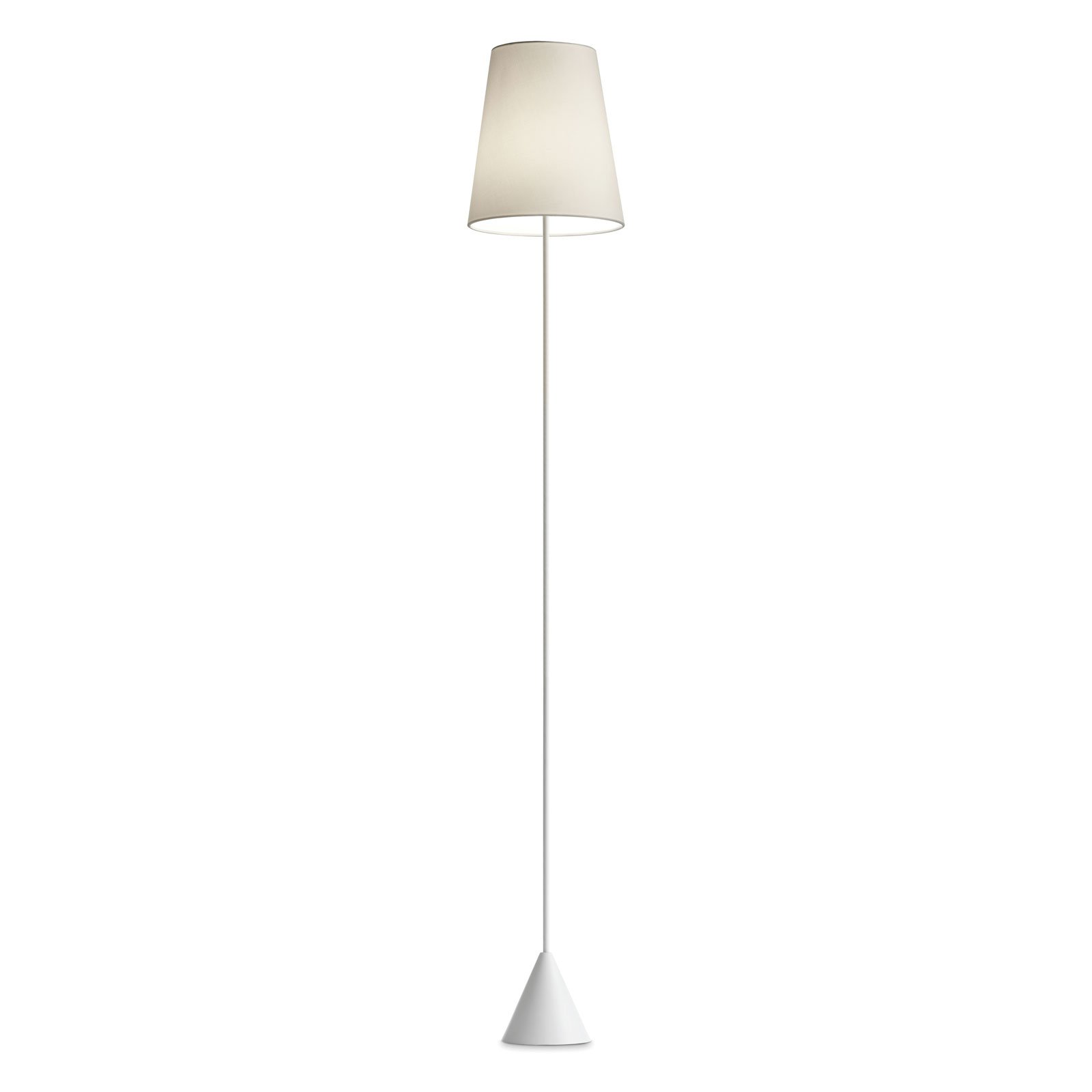 Подова лампа Modo Luce Lucilla Ø 30cm бяло/коричка