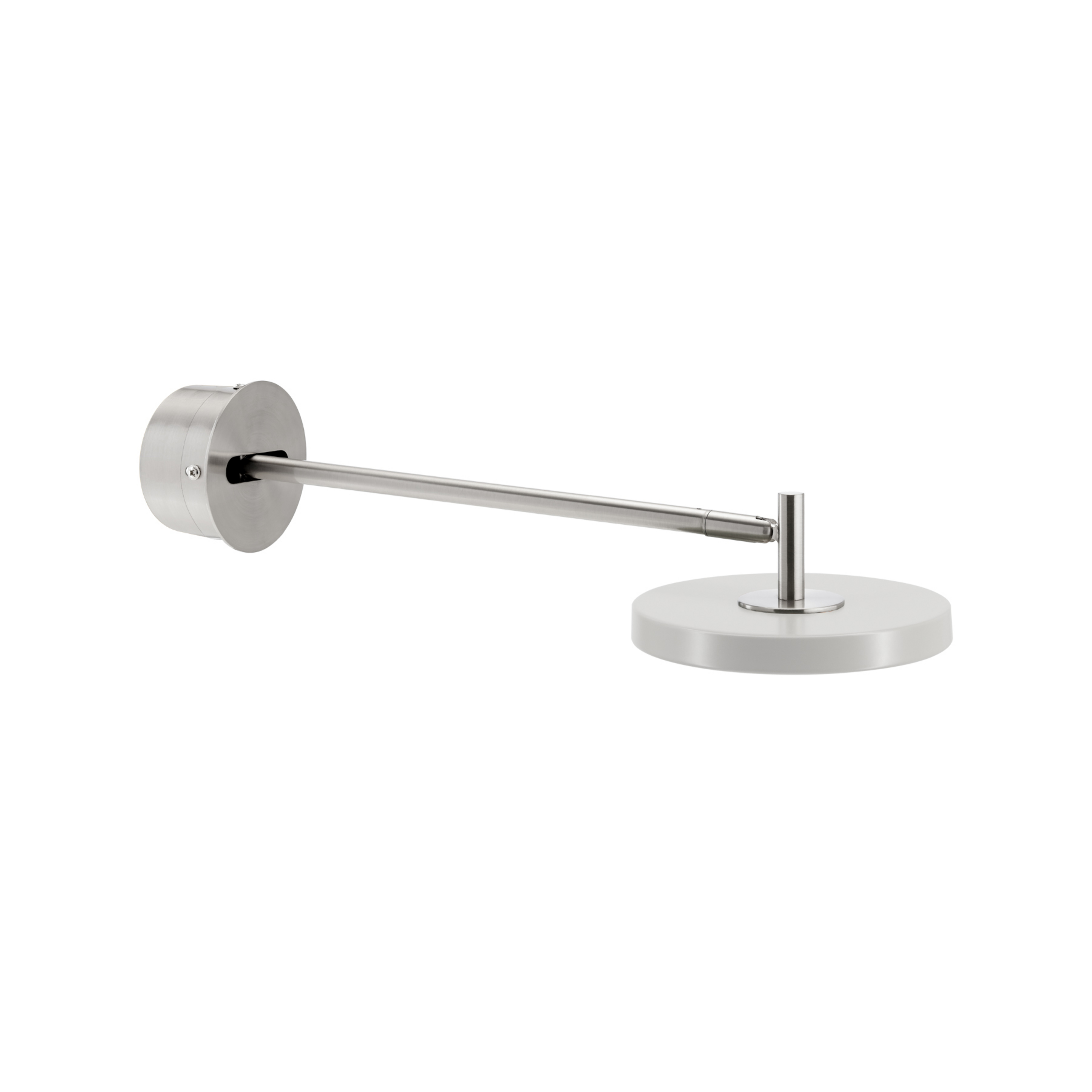 Asteria Long LED-Wandlampe, grau, Stahl, Hardwire - UMAGE
