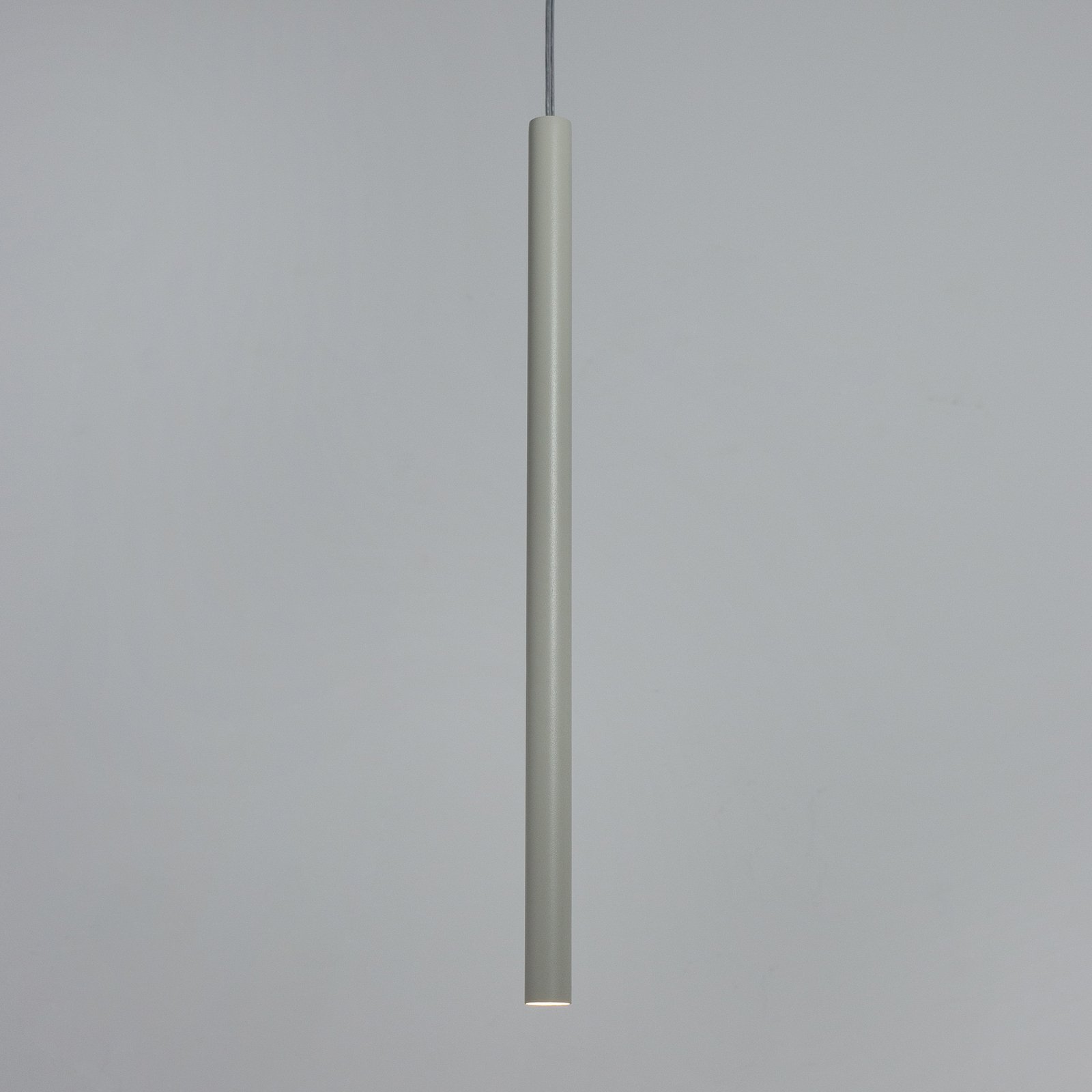 Sopel 1 pendant light, taupe, 1-bulb, steel, G9, Ø 5 cm