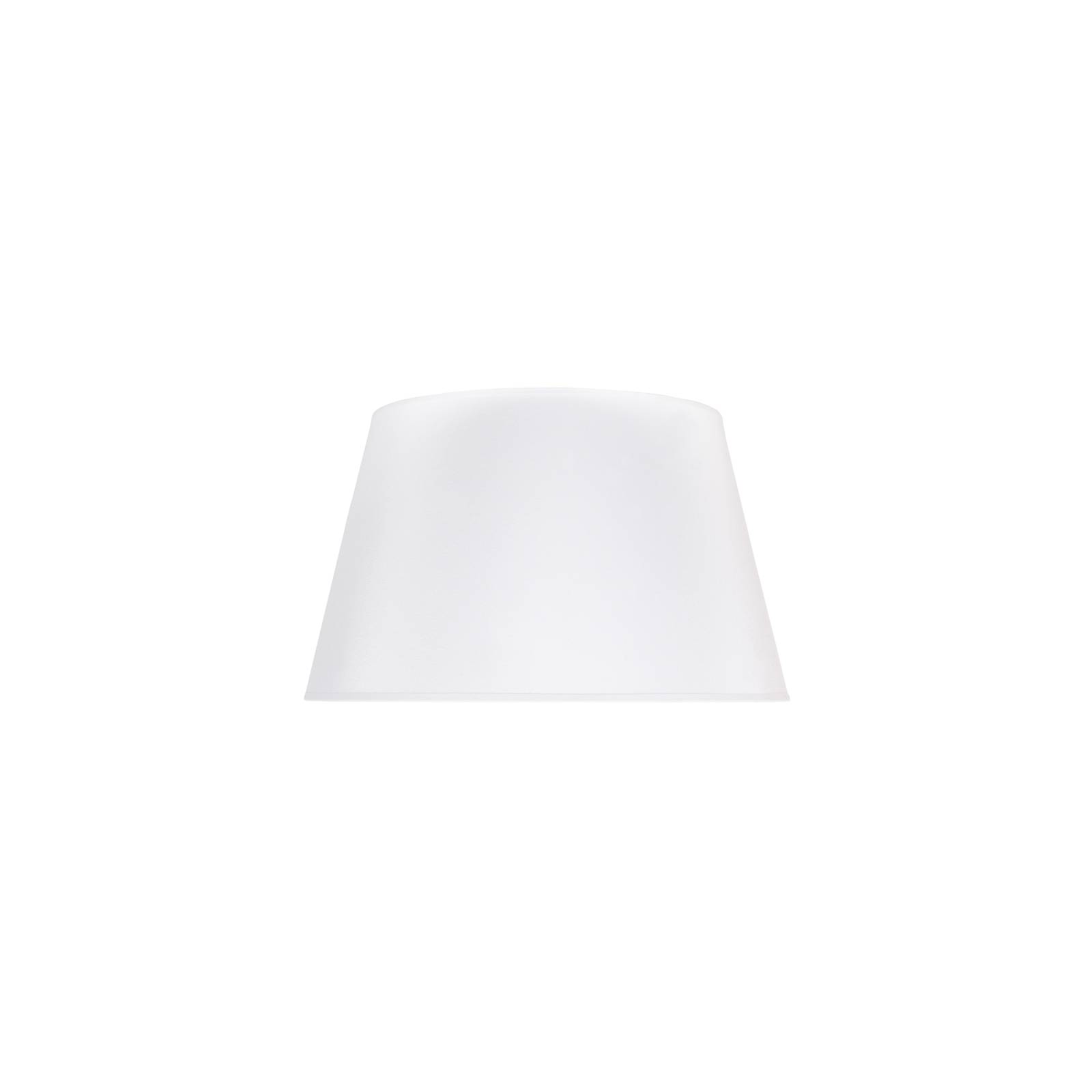 Cone lámpaernyő 18 cm, fehér festett vászon