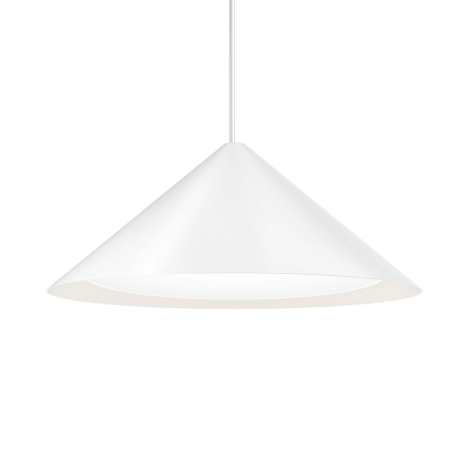 Louis Poulsen Keglen LED-Hängelampe 65cm weiß günstig online kaufen