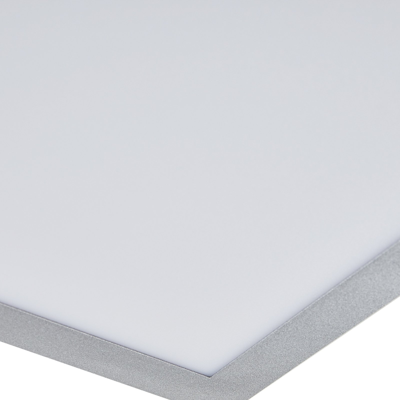 Arcchio LED-Panel Lyndra, 40 cm, silber, Alu, dimmbar, CCT