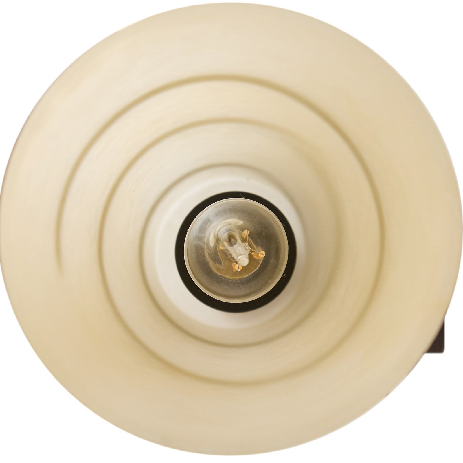 Lindby Applique Anouk, altezza 44 cm, vetro, metallo, torcia