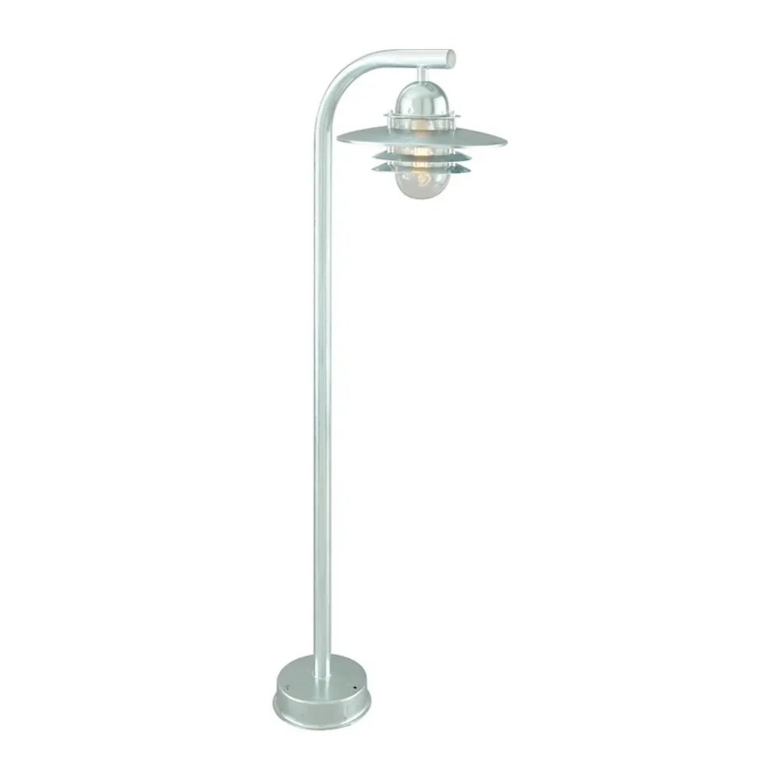 Oslo Outdoor Bed Lamp for Concrete Anchor Galvanised - Norlys