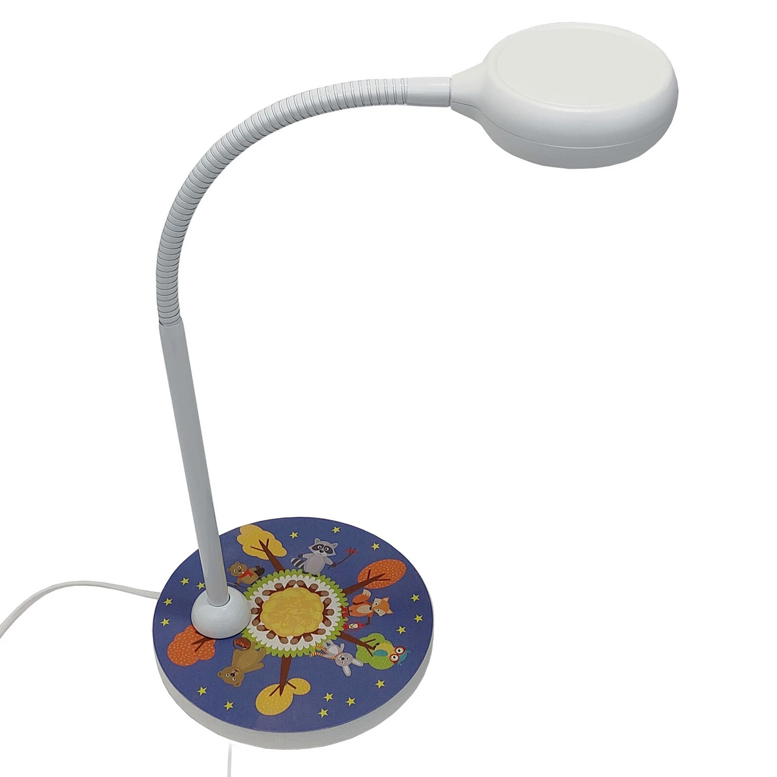 Tafellamp Bosdieren met flexibele arm