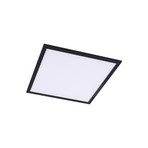 Enhife LED Plafonnier 39,5 cm Noir - Lindby