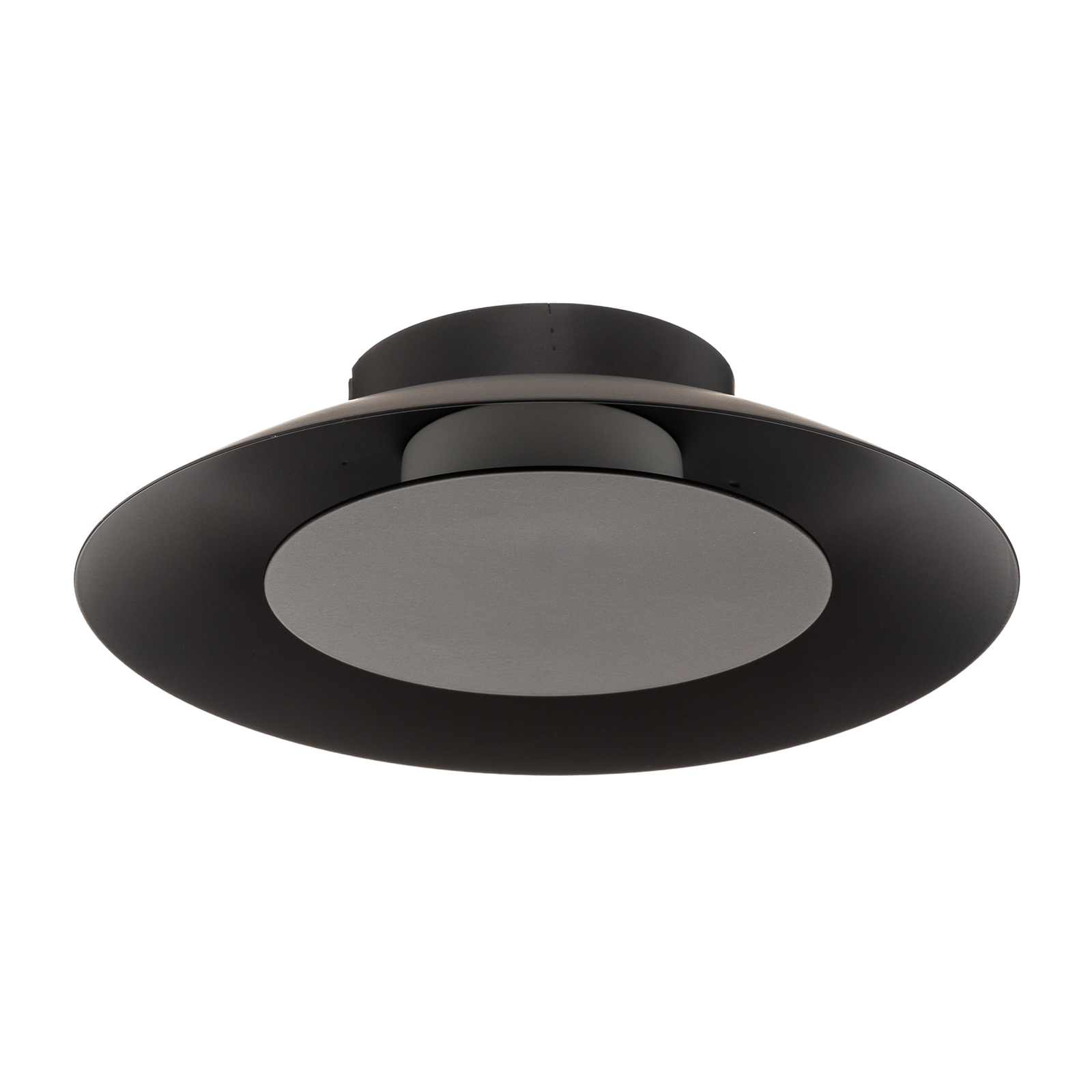 LED-Deckenleuchte Foskal in Schwarz