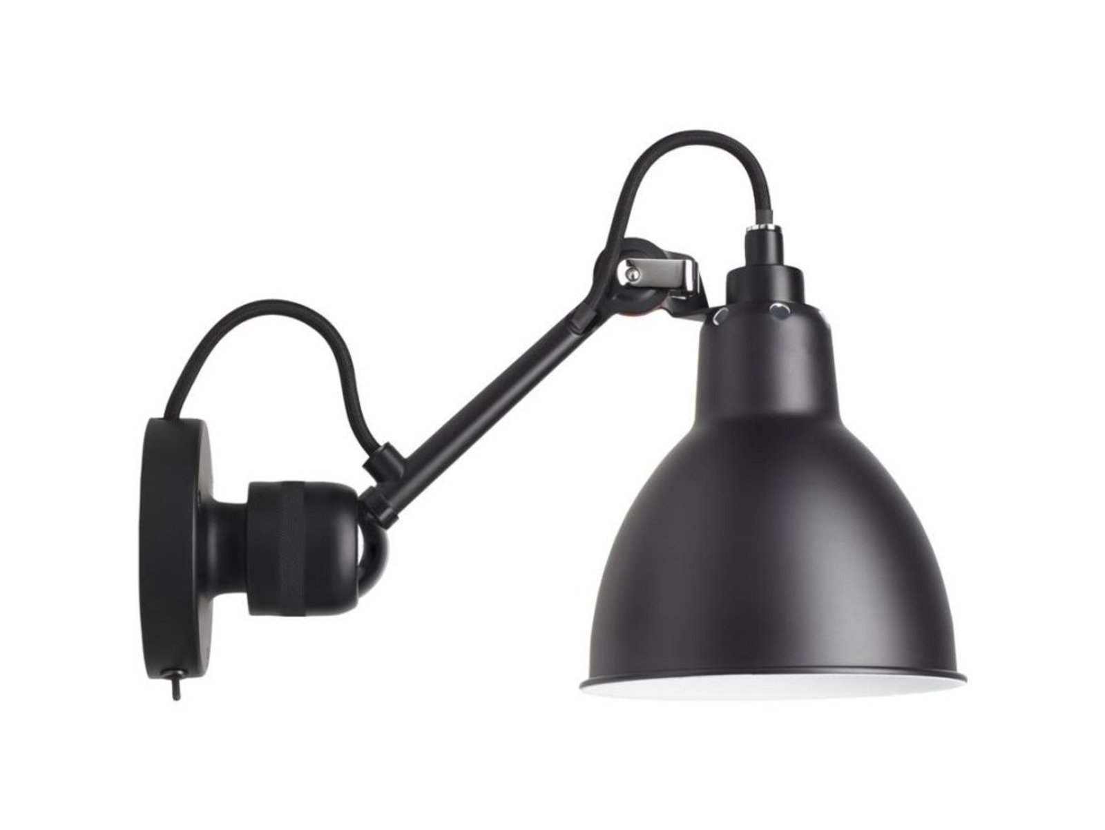 304SW Wall Lamp Black - Lampe Gras