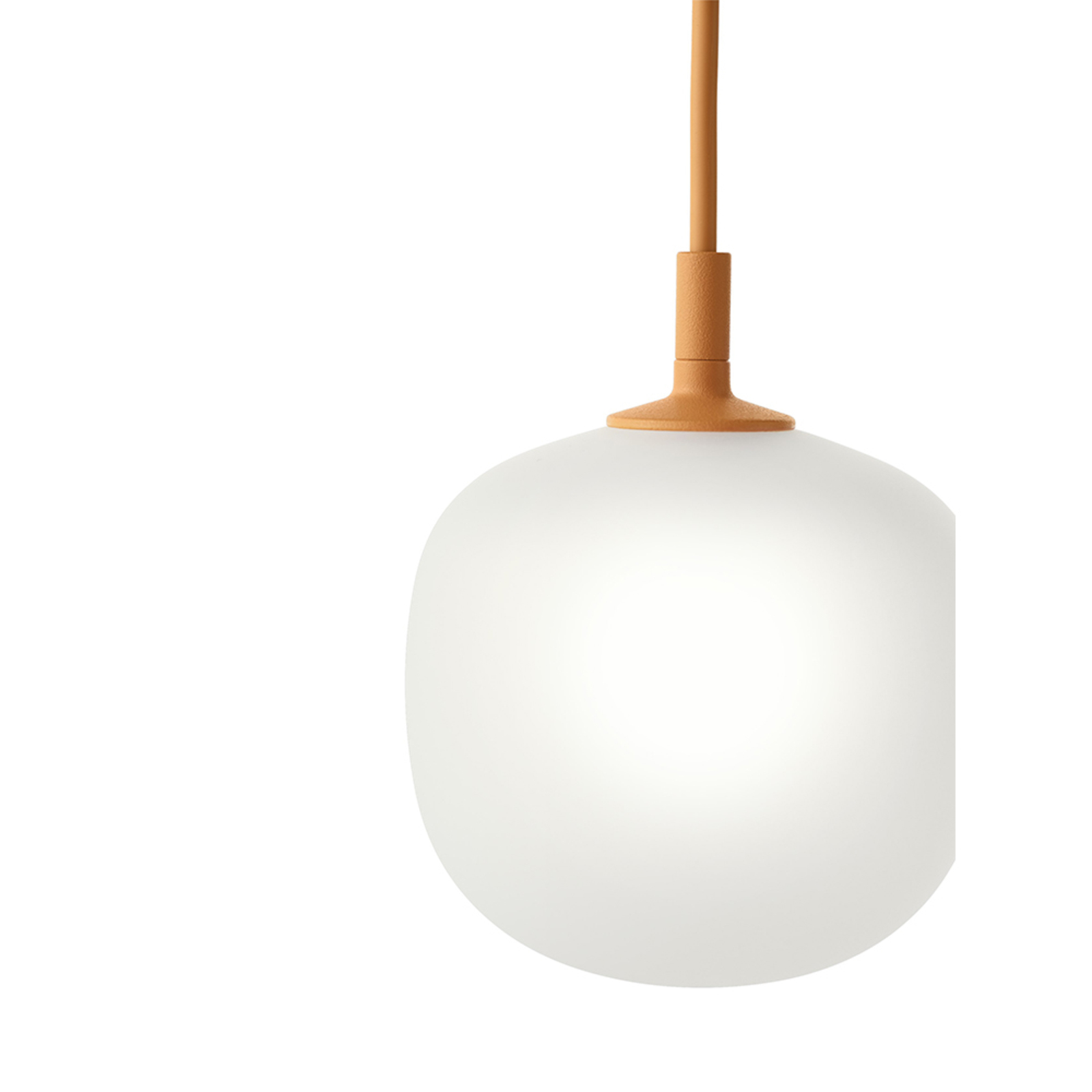 Rime Taklampa Ø12 White/Orange - Muuto