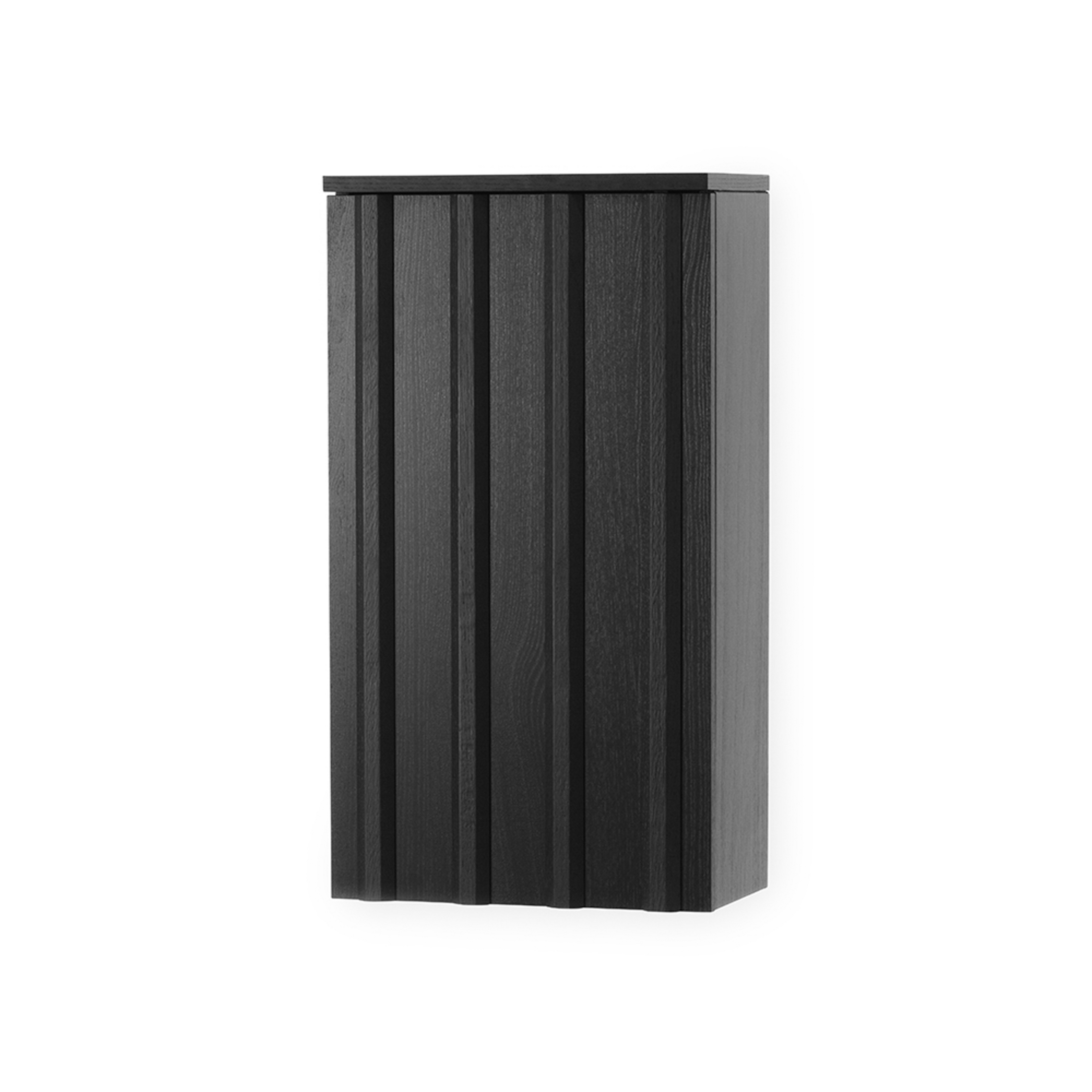 Rib faliszekrény, fekete, 73 cm, tölgy – Normann Copenhagen