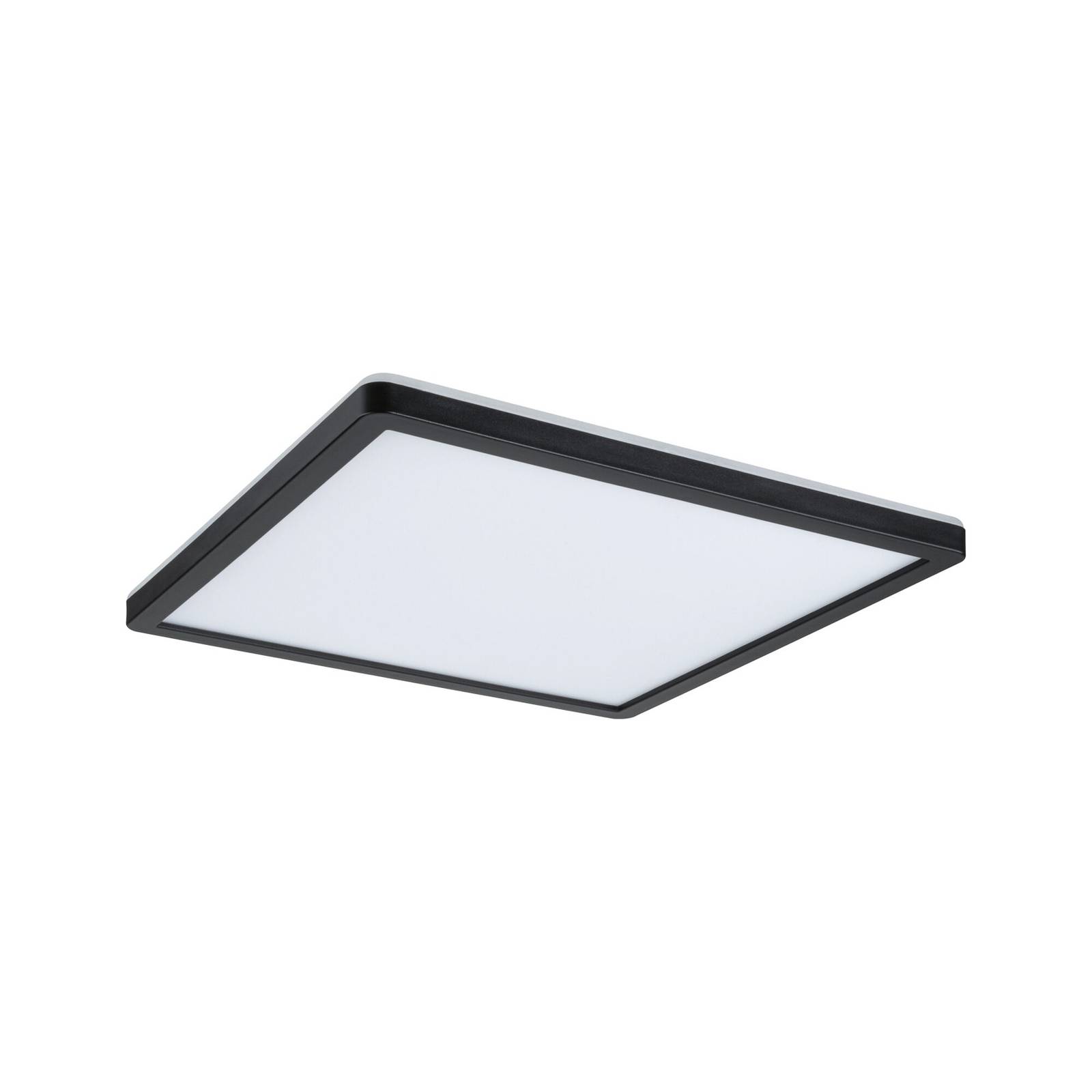 Paulmann Atria Shine Panel on/off black 830 29x29 - moderni kattolamppu - kattovalaisin - led-valopaneelit - toimistovalaisin - lamppu Olohuoneen/ruokailutila musta, opaali
