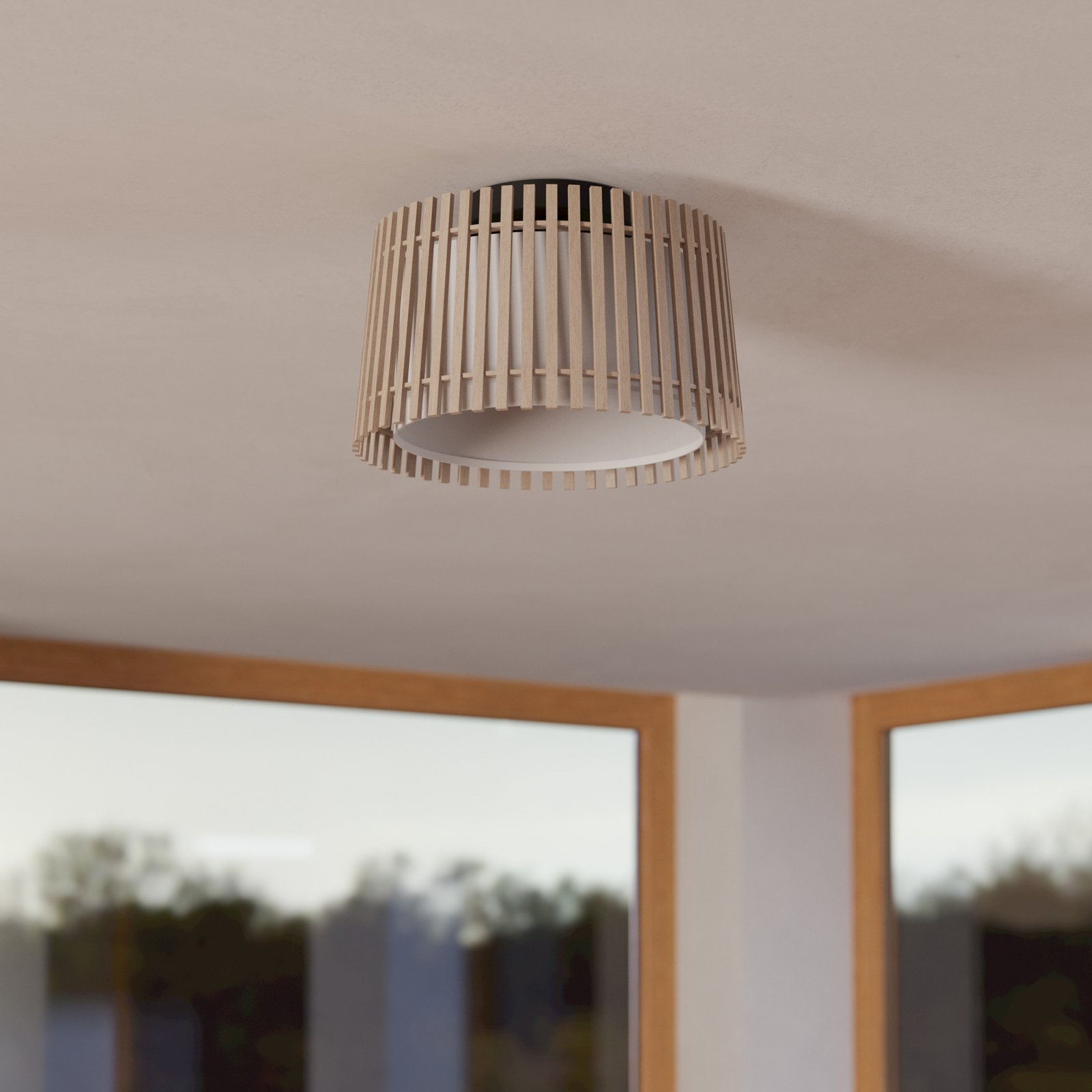 Deckenleuchte Fattoria mit Doppelschirm