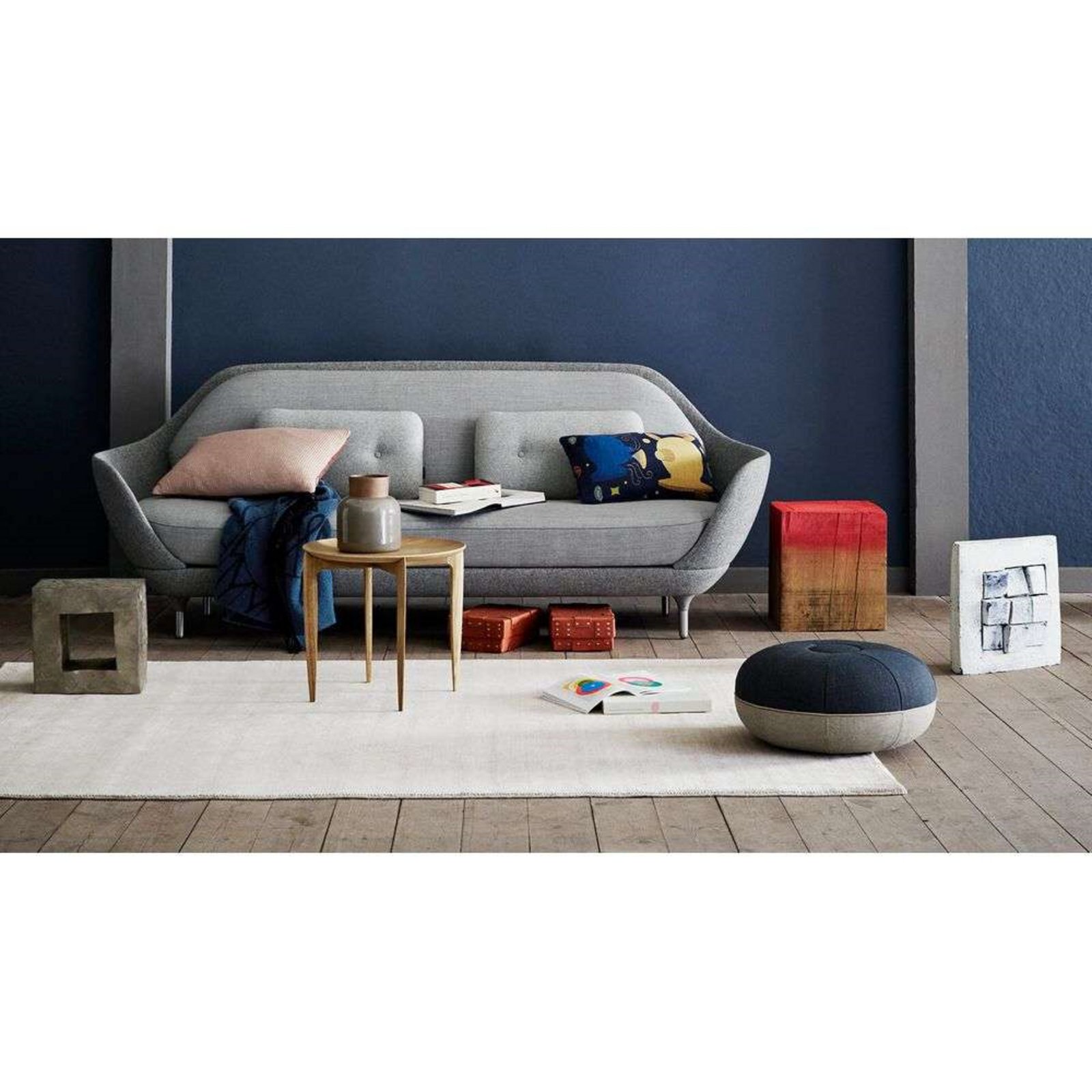 Pouf Small Slate - Fritz Hansen